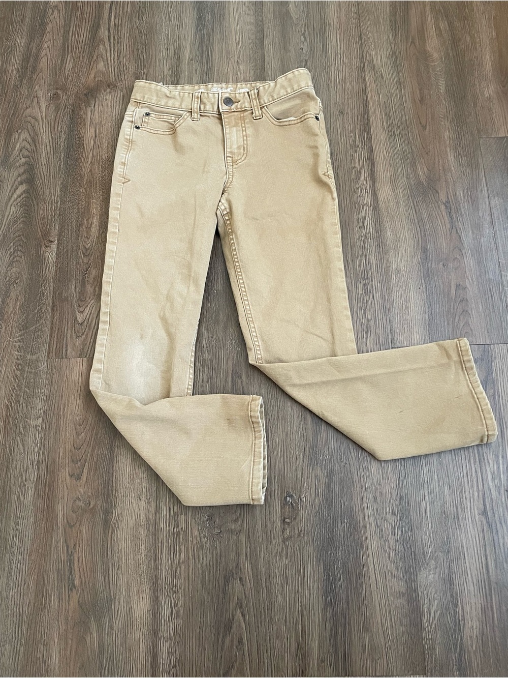 Cat & Jack Boys Tan Straight Leg Pants Size 10